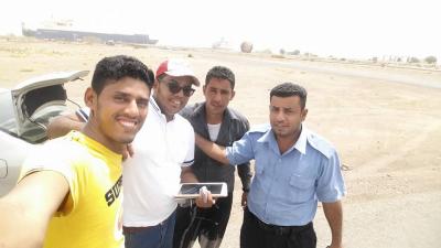 وصول المصور الجنوبي "صالح العبيدي" الى عدن عقب رحلة علاجية