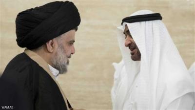 تفاصيل اللقاء السري بين محمد بين زايد ومقتدى الصدر في الامارات
