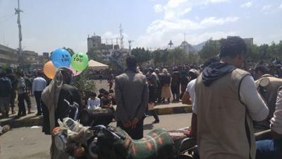 قطع يد سارق شنطة فتاة بصنعاء بميدان التحرير