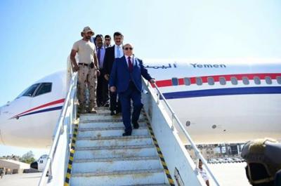 وكالة دولية : هادي يعود الى هذه المحافظة اليمنية قادماً من المغرب 