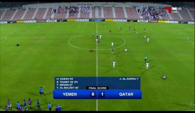 شاهد: أول تعليق للوزير حسن زيد على فوز المنتخب اليمني على نظيره القطري 6:1