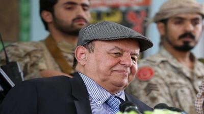 عبد ربه منصور هادي: الحل العسكري هو الأرجح لإنهاء النزاع