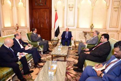 هادي يستقبل ولد الشيخ والأخير يكشف عن عدد من بنود مبادرته الجديدة