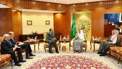 الجبير يبحث الوضع في اليمن مع ولد الشيخ
