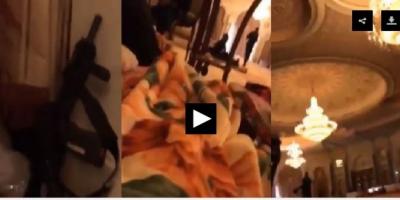شاهد «اول فيديو مسرب» من داخل مقر اعتقال امراء السعودية!