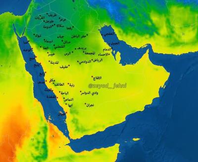 السعودية: موجة برد "غير مسبوقة " الليلة وتستمر 48 ساعة.. هذه المناطق الأكثر برودة
