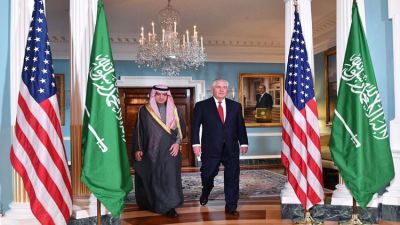 السعودية وأمريكا يبحثان اليوم مسألة انهاء الحرب في اليمن وسوريا ومكافحة الإرهاب