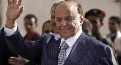 الرئيس هادي يدعو لوقف فوري لإطلاق النار في عدن