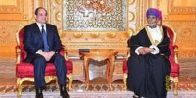 قابوس والسيسي يدعوان إلى إيجاد تسويات سياسية للأزمة في اليمن
