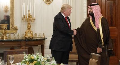 محمد بن سلمان وابن زايد وتميم يلتقون ترامب لهذا السبب؟