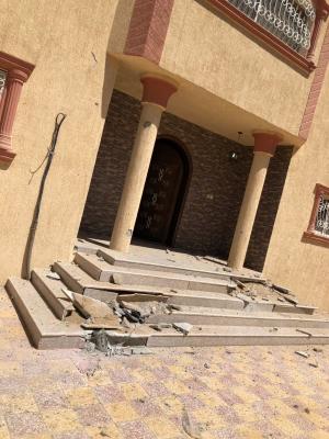 الحوثيون يقصفون أحياء مدينة نجران بالصواريخ (شاهد صور أولية)