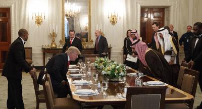 بيان للبيت الأبيض يكشف ما دار في لقاء ترامب ومحمد بن سلمان عن اليمن