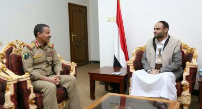 شاهد بالصورة :اول ظهور للمشاط واللواء العاطفي وحامد في صنعاء بعد إعلان مقتلهم من قبل التحالف (صورة)