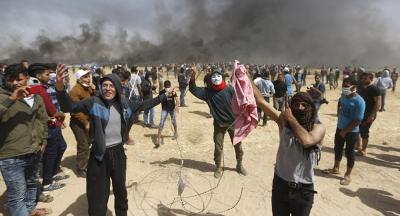 وفاة رضيعة فلسطينية إثر استنشاق غاز مسيل للدموع في غزة