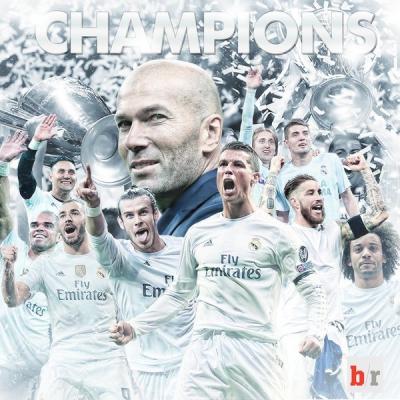  ريال مدريد بطلاً لدوري أبطال اوروبا للمرة الثالثة على التوالي