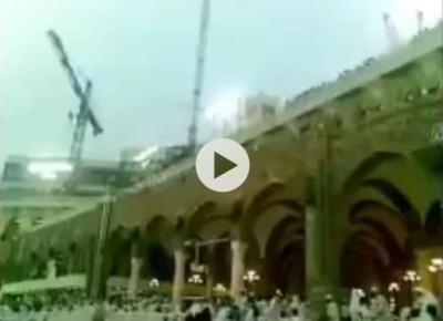 شاهد بالفيديو.. لحظة انتحار شاب من سطح الحرم المكي