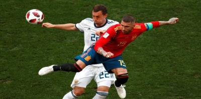 الدُّب الروسي يطيح بالمنتخب الإسباني ويتأهل إلى ربع نهائي كأس العالم 2018 (فيديو)