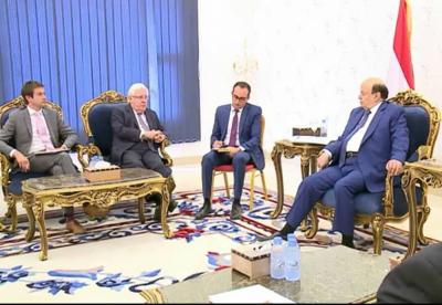 وكالة :تكشف حقيقة مغادرة الرئيس هادي لليمن مجدداً والمدينة التي ستحتضن لقائه بالمبعوث الاممي