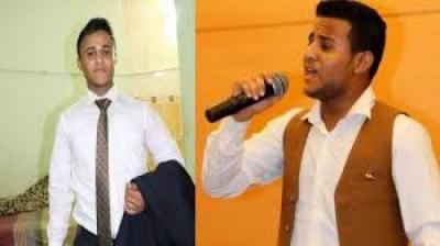 تعز : حشود جماهيرية مهيبة توديع المنشد هارون التميمي