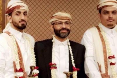 شاهد: كيف احتفل حميد الأحمر بزفاف نجله في السعودية وحضور اكبر خصومه ؟