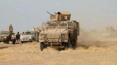 22 قتيلاً حوثياً وتدمير عربة وآلية في جبهة قانية بالبيضاء