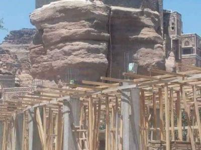 الحوثيون يدمرون “دار الحجر” أشهر معلم أثري في اليمن