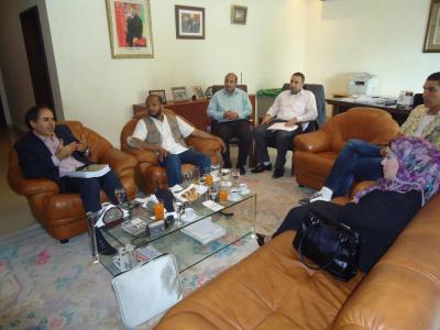 وكيل وزارة الثقافة والمجتمع المدني  الليبية عواطف الطشاني.. تبحث في القابون قضية قناة أفريكا 1 إحدى الاستثمارات الليبية هناك