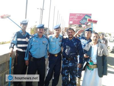 منظمة قف للسلامة المرورية بالمحويت تشارك حملة النظافة بالمحافظة