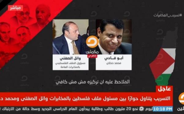 النص الكامل لتسريب المخابرات المصرية مع  محمد دحلان