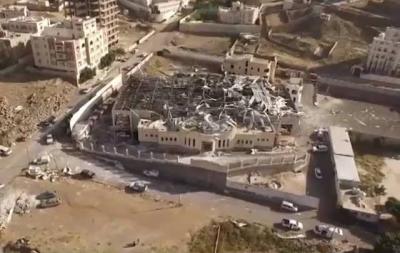 الرويشان في اول رد على بيان قوات التحالف واعترافهم بقصف الصالة الكبرى بصنعاء اثناء العزاء