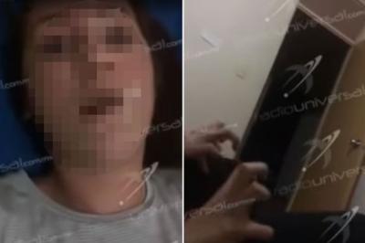 روح شريرة تسيطر على فتاة خلال حديثها عبر الهاتف مع صديقها (فيديو)