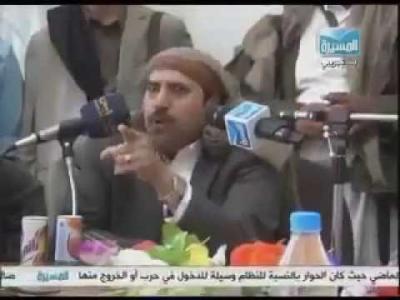  المحافظ الذي لم يعين إلى الآن : فارس منّاع» يعترف بإنه يتلقى أوامر من «السيد» قائلاً : السيد يؤكد أيضاً وقد أكد إلينا وكلّفنا وكلّمنا وأرسل أبو كوثر للمشاركة وللاهتمام بتكريمكم.