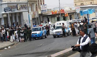 انفجار قنبلتين وسط العاصمة صنعاء تخلف عدد من الإصابات 