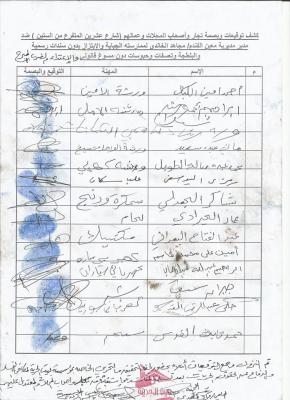مالكي محلات شارع عشرين يشكون تهجم مدير المديرية