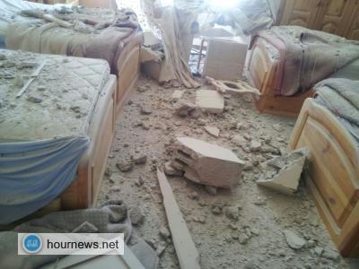 الصور  آثار التدمير  التي لحقت بجمعية الأمان لرعاية الكفيفات على أيدي مليشيات أنصار الله 