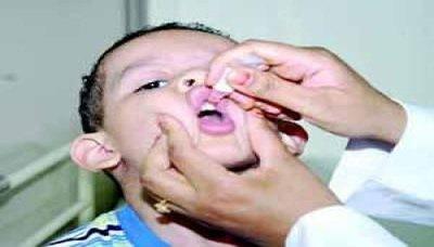 تدشين حملة التحصين الاحترازية ضد مرض شلل الأطفال بعدن
