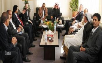 رئيس الاتحاد التعاوني الزراعي اليمني   ورئيس إتحاد المزارعين الكويتيين يبحثان تعزيز التعاون الزراعي بينهما
