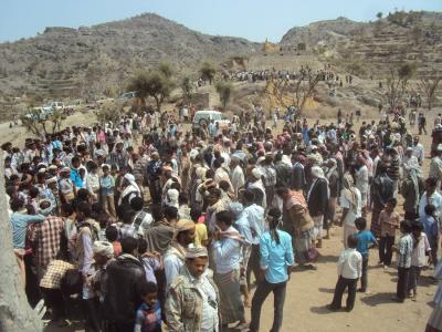 ماوية تشيع الحميدي وولده بعد بقاء  الجثامين في ثلاجة الثورة ثلاث سنوات بانتظار القبض على القتلة 