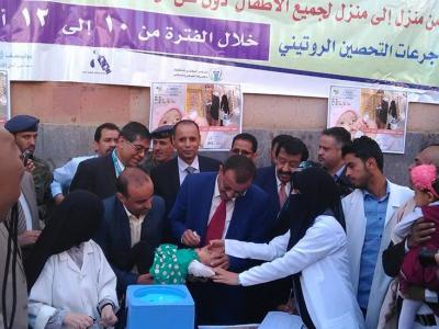 انطلاق حملة التحصين ضد شلل الأطفال وجهود حكومية لإنجاحها  