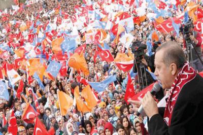 أردوغان يفوز في الإنتخابات البلدية التركية 