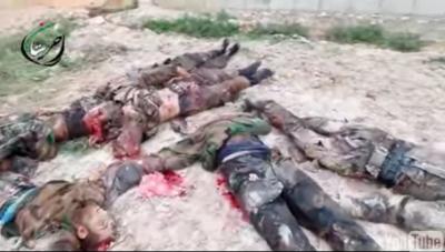 بالفيديو 152قتيلًا للنظام السوري في حلب بينهم يمنيين