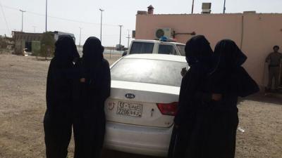 أربع فتيات يمنيات مع سعودي في قبضة شرطة مكة 