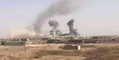 العثور على جثث 14 جندي على مدخل عتق وتواصل غارات التحالف