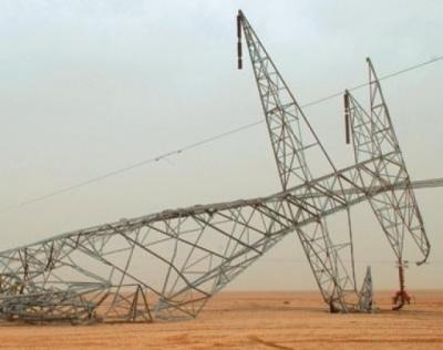 الفرق الهندسية تبدأ بإصلاح خطوط نقل الطاقة بمأرب