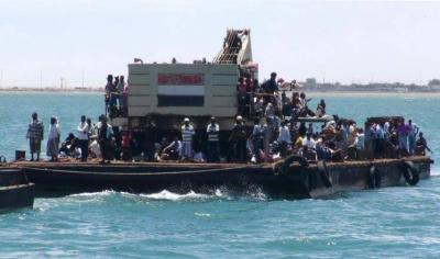 مقتل 40 نازحاً وإصابة آخرين في عدن بقذائف المعركة