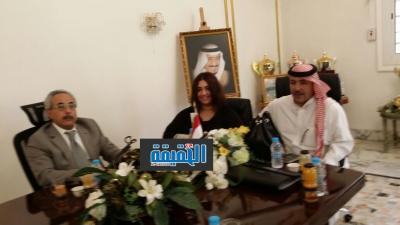 الأميرة السعودية روزان بنت عبد العزيز تقوم بزيارة لمبنى القنصلية اليمنية بجدة