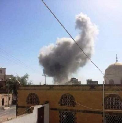 "69" قتيلاً وجريحاً بقصف الطيران منطقة بيت معياد في صنعاء
