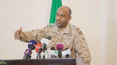 تصريح جديد للعميد العسيري المتحدث الرسمي لقوات التحالف