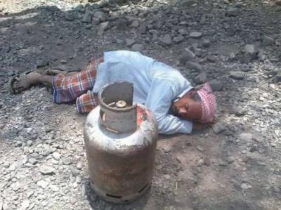 معاناة اليمنيين تتضاعف بجرعة الغاز المنزلي