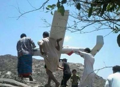 إسقاط طائرة بدون طيار في صعده شمال اليمن